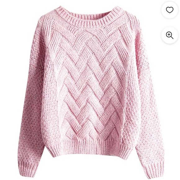 Biziza Sweaters - BIZIZA Sweaters Pullovers Casual Crew Neck Sweatshirt Knit size small